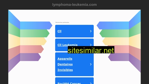 lymphoma-leukemia.com alternative sites