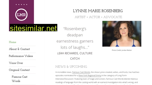 lynnemarierosenberg.com alternative sites