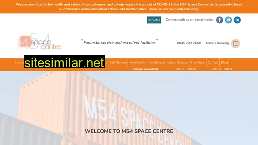 m54spacecentre.com alternative sites