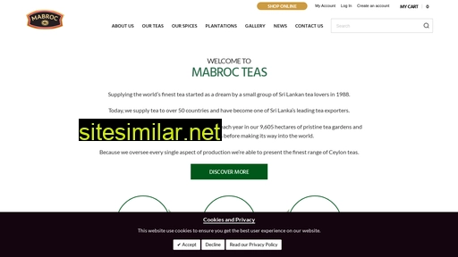 mabrocteas.com alternative sites