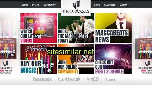 maccabeats.com alternative sites