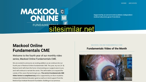 mackoolonlinefundamentalscme.com alternative sites