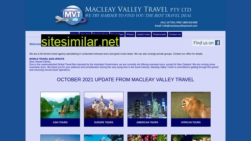 macleayvalleytravel.com alternative sites