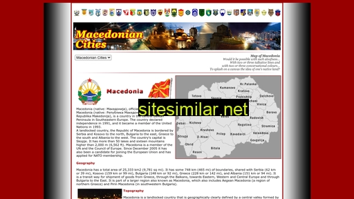 macedoniancities.com alternative sites