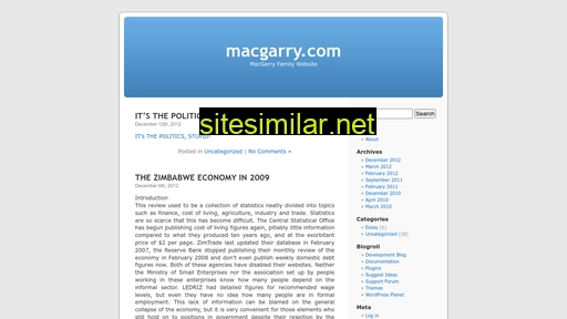 macgarry.com alternative sites