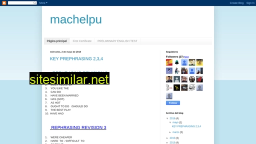 machelpu.blogspot.com alternative sites