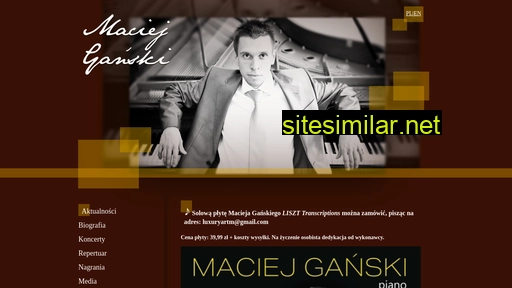 maciejganski.com alternative sites