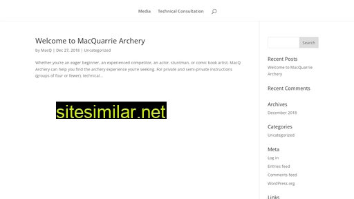 macqarchery.com alternative sites