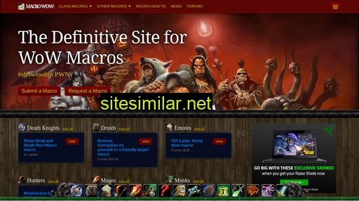 macro-wow.com alternative sites