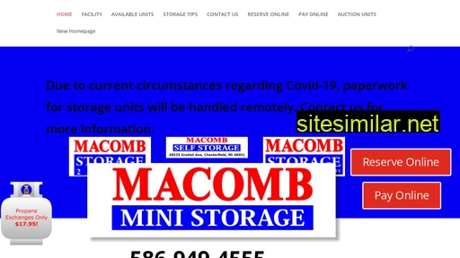 macombministorage.com alternative sites