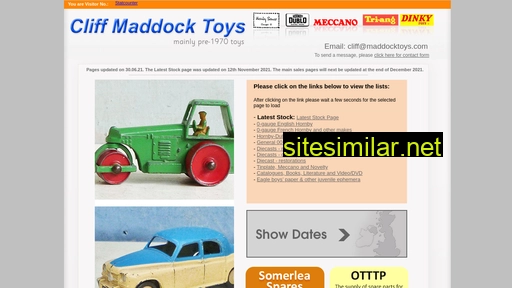 maddocktoys.com alternative sites