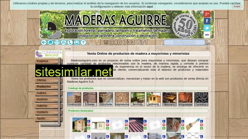maderasaguirre.com alternative sites