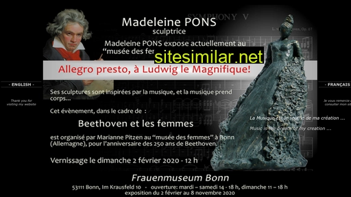 madeleine-pons.com alternative sites