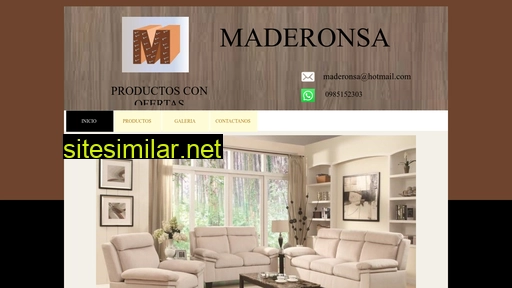 maderonsa.com alternative sites