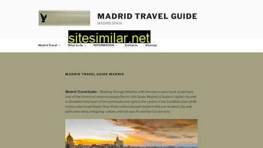 madridcitytourist.com alternative sites