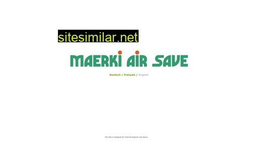 maerkiairsave.com alternative sites