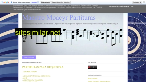maestromoacyrpartituras.blogspot.com alternative sites