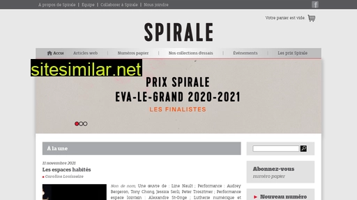 magazine-spirale.com alternative sites