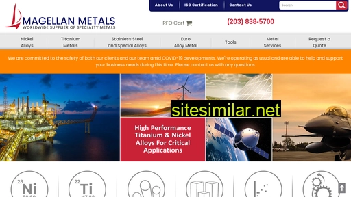 magellanmetals.com alternative sites