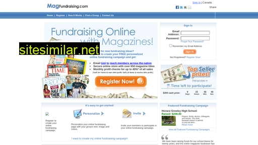 Magfundraising similar sites