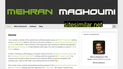Maghoumi similar sites