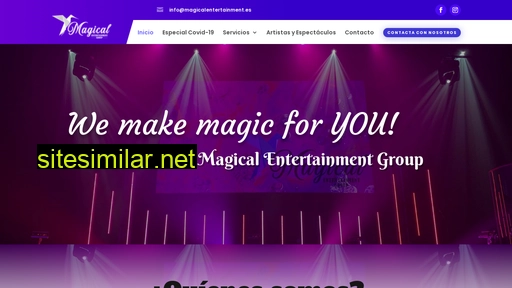 magicalentertainmentgroup.com alternative sites
