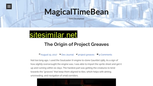 Magicaltimebean similar sites