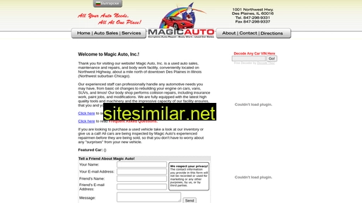 magicautoinc.com alternative sites