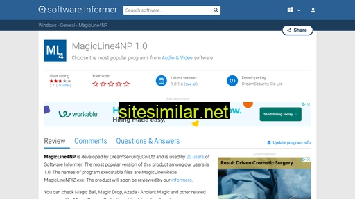 magicline4np.software.informer.com alternative sites