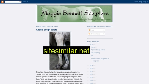 maggiebennettsculpture.blogspot.com alternative sites