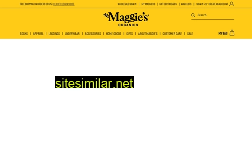 maggiesorganics.com alternative sites