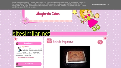 magiaecriar.blogspot.com alternative sites