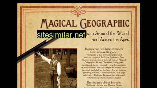 magicalgeographic.com alternative sites