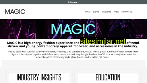 magicfashionevents.com alternative sites