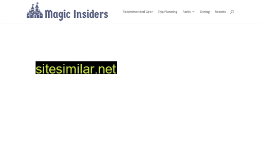 magicinsiders.com alternative sites