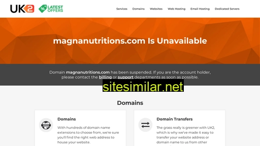 Magnanutritions similar sites