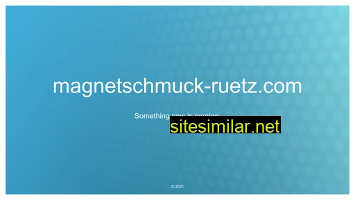 Magnetschmuck-ruetz similar sites