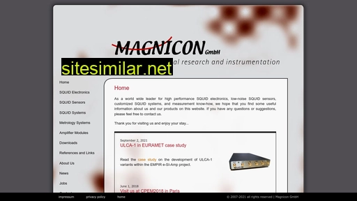 Magnicon similar sites