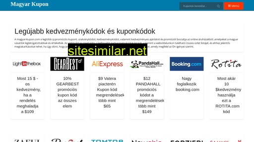 magyar-kupon.com alternative sites
