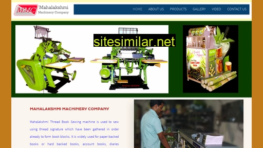 mahalakshmimachineries.com alternative sites