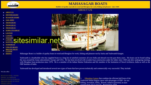 mahasagarboats.com alternative sites