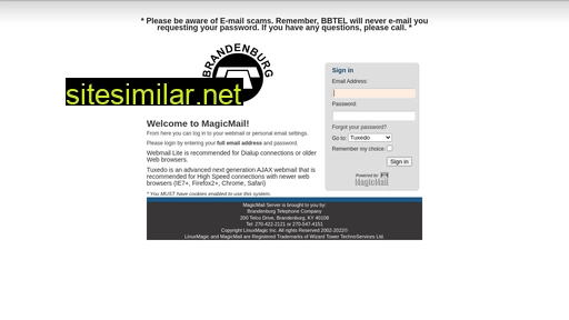 mail.bbtel.com alternative sites
