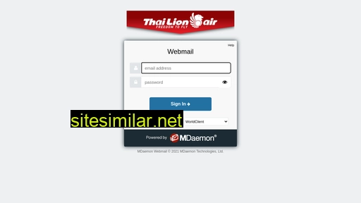 mail.lionairthai.com alternative sites