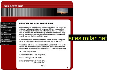mailboxes5994holly.com alternative sites