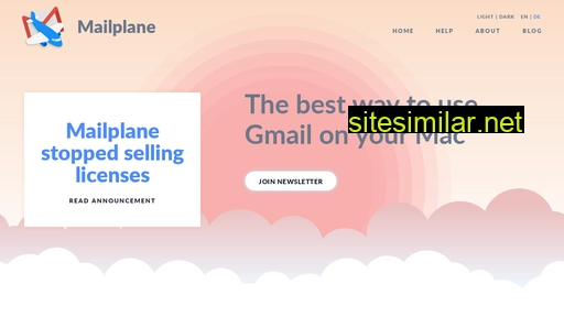 mailplaneapp.com alternative sites