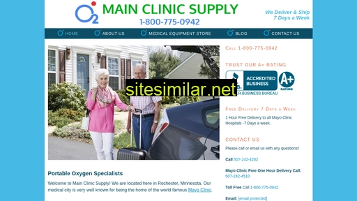 mainclinicsupply.com alternative sites