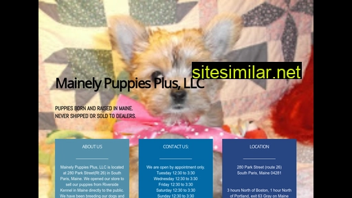 Mainelypuppies similar sites