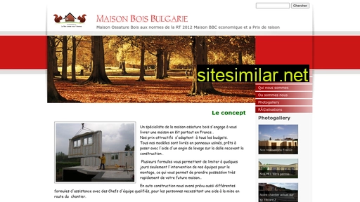 Maisonboisbulgarie similar sites