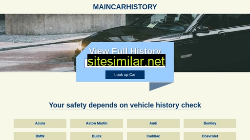 maincarhistory.com alternative sites