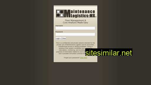maintenancelogistics.com alternative sites
